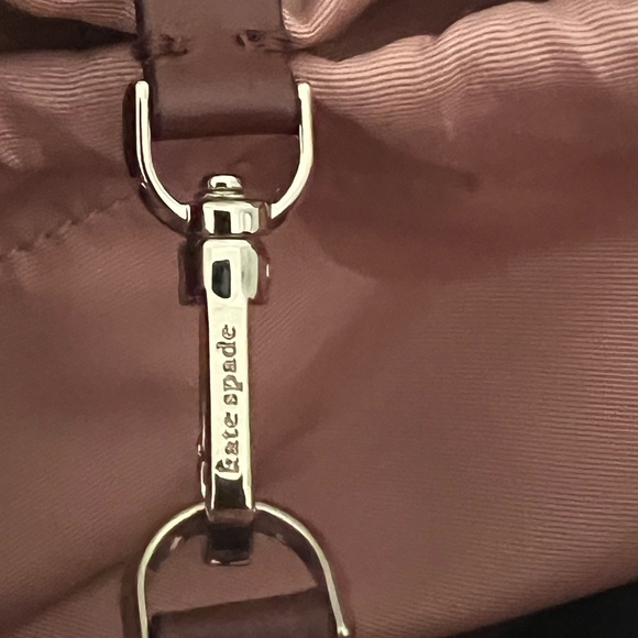 Elegant Brown and Pink Women's Bucket Bag - Picture 6 of 9